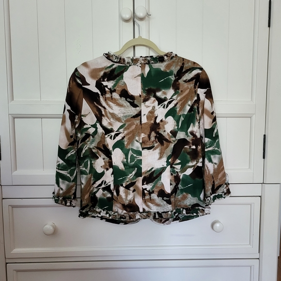 Luciano Dante jungle pattern blazer, size M, NWT - Picture 4 of 8